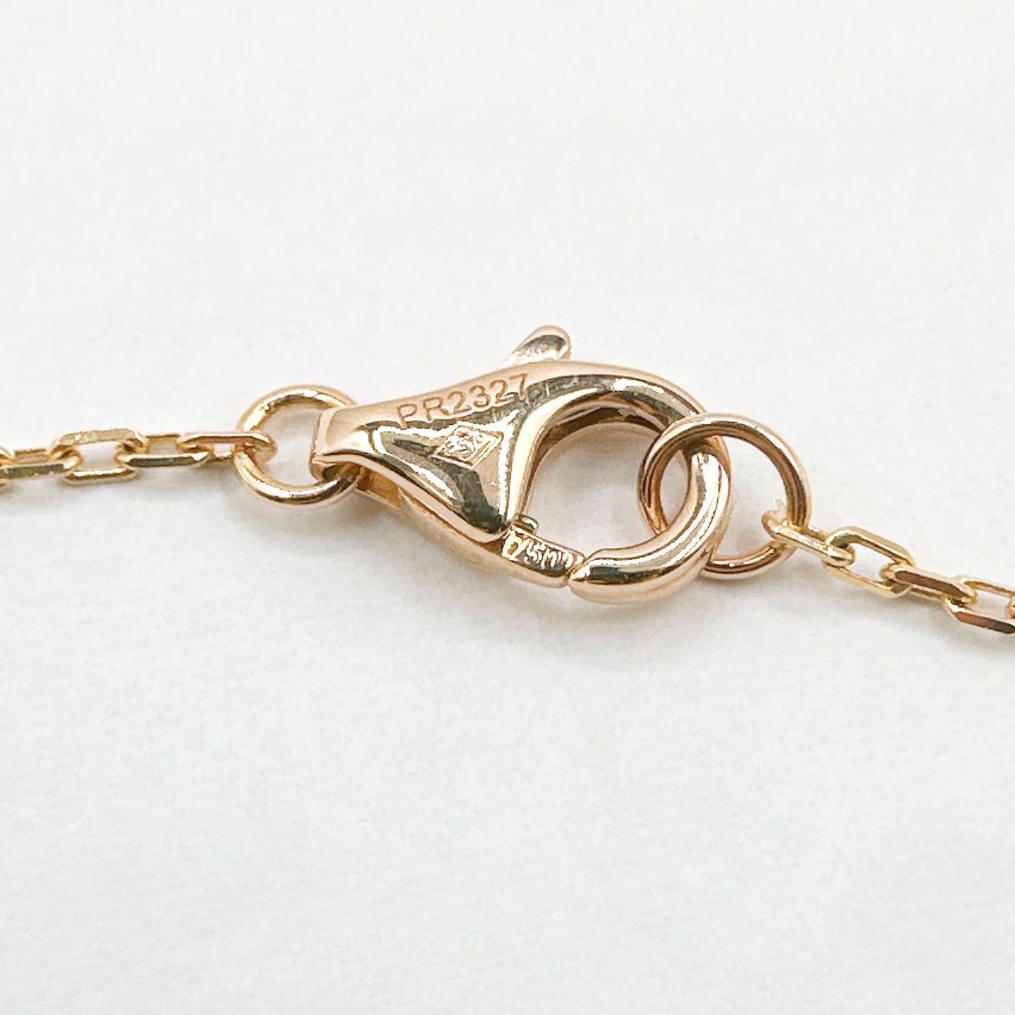 Cartier Trinity Heart Pink Gold Necklace Cm — view 3