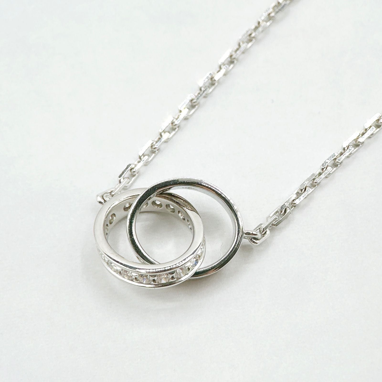 Cartier Baby Love White Gold Necklace 45 cm — view 2