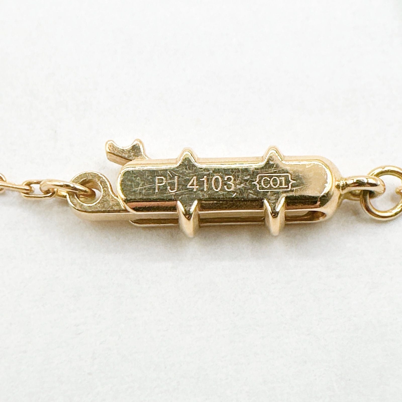 Cartier Trinity Diamond Pink Gold Necklace 42 cm — view 5