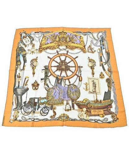 Hermes Bandana Scarf Yellow