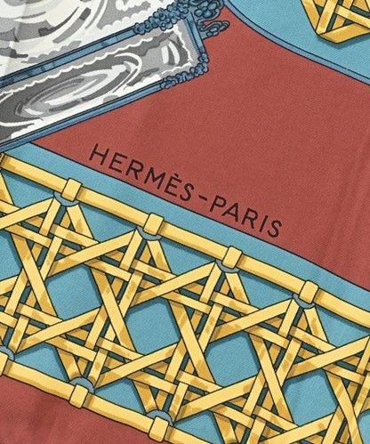 Hermes Bandana Scarf Orange — view 3