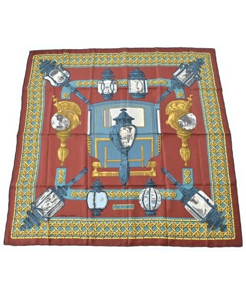 Hermes Bandana Scarf Orange