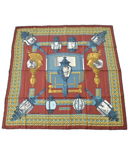 Hermes Bandana Scarf Orange