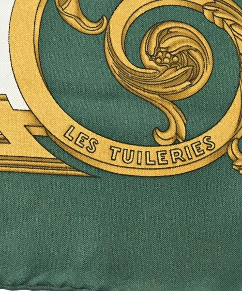 Hermes Bandana Scarf Green — view 3
