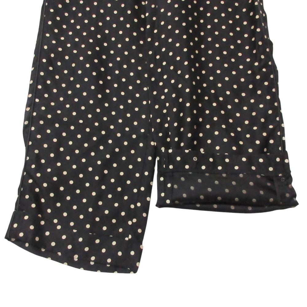 Louis Vuitton Pants Dot Monogram Flower Straight Black — view 8
