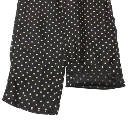 Louis Vuitton Pants Dot Monogram Flower Straight Black — view 8