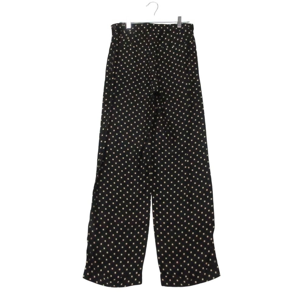 Louis Vuitton Pants Dot Monogram Flower Straight Black — view 2