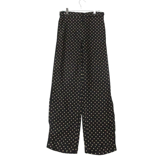 Louis Vuitton Pants Dot Monogram Flower Straight Black