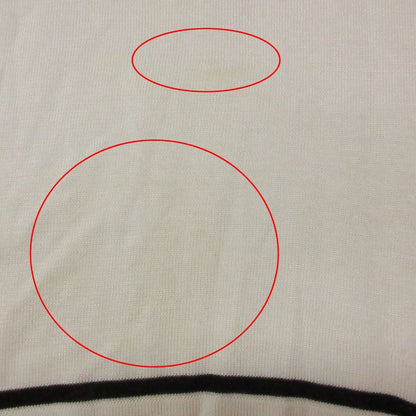 Fendi Knit Logo Bicolor Top Short Sleeve Top Black Sweater — view 7