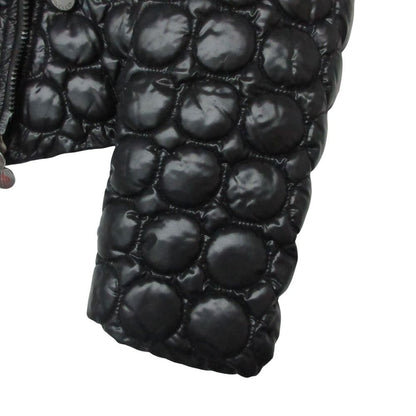 Moncler Down Jacket Success Quilted Detachable Fur Hooded Black — view 9