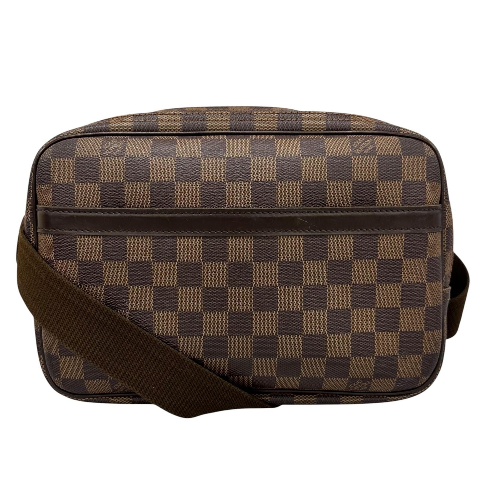 Louis Vuitton Shoulder Bag Reporter Brown Damier