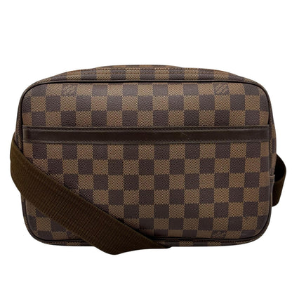 Louis Vuitton Shoulder Bag Reporter Brown Damier