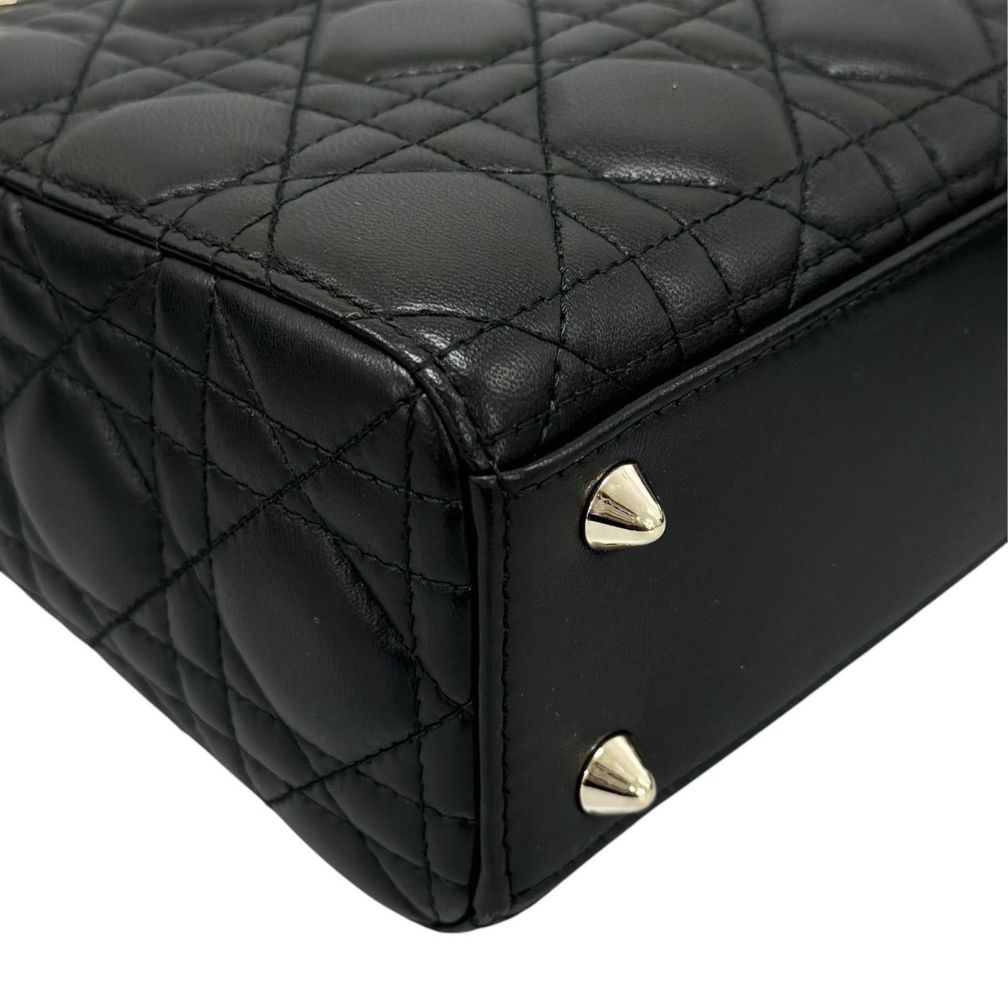 Dior Handbag Lady Black 2-Way — view 7