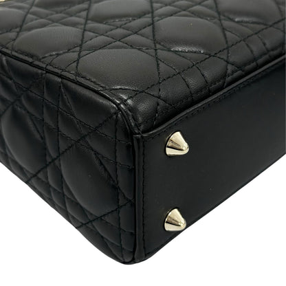 Dior Handbag Lady Black 2-Way — view 7