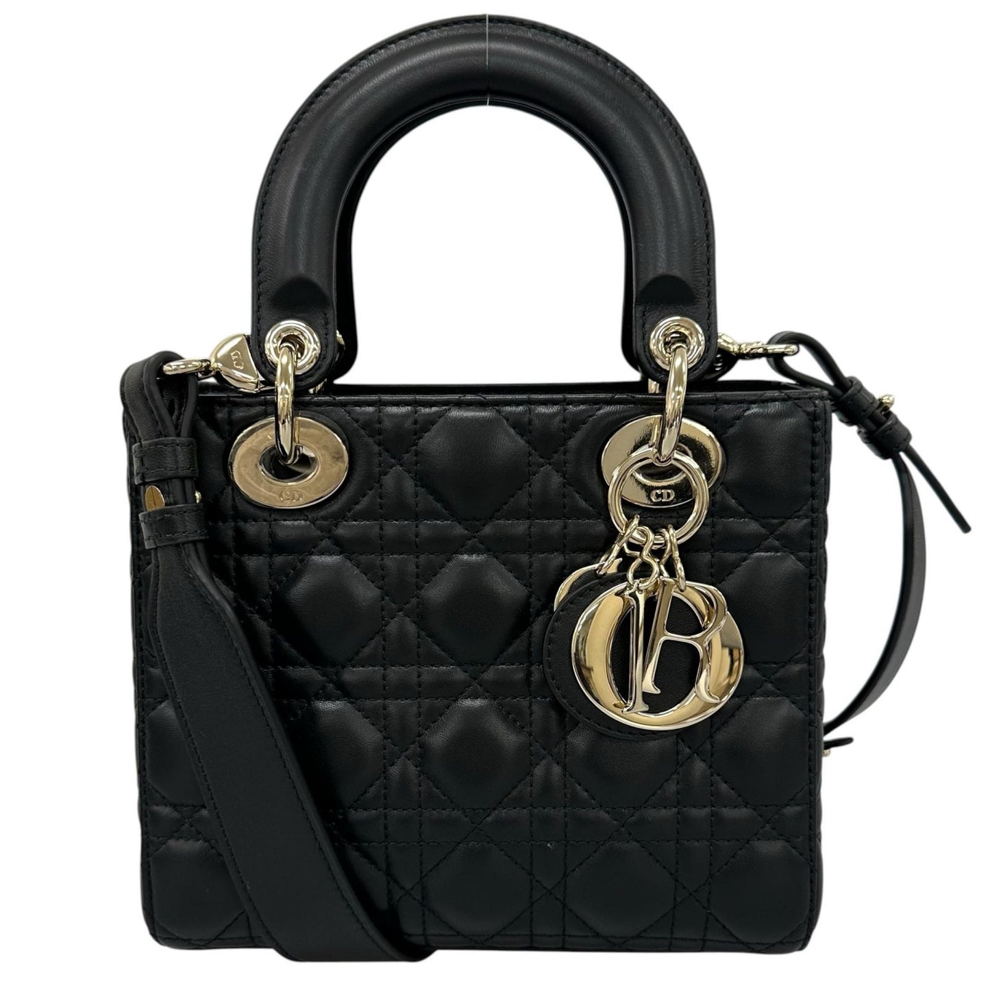 Dior Handbag Lady Black 2-Way