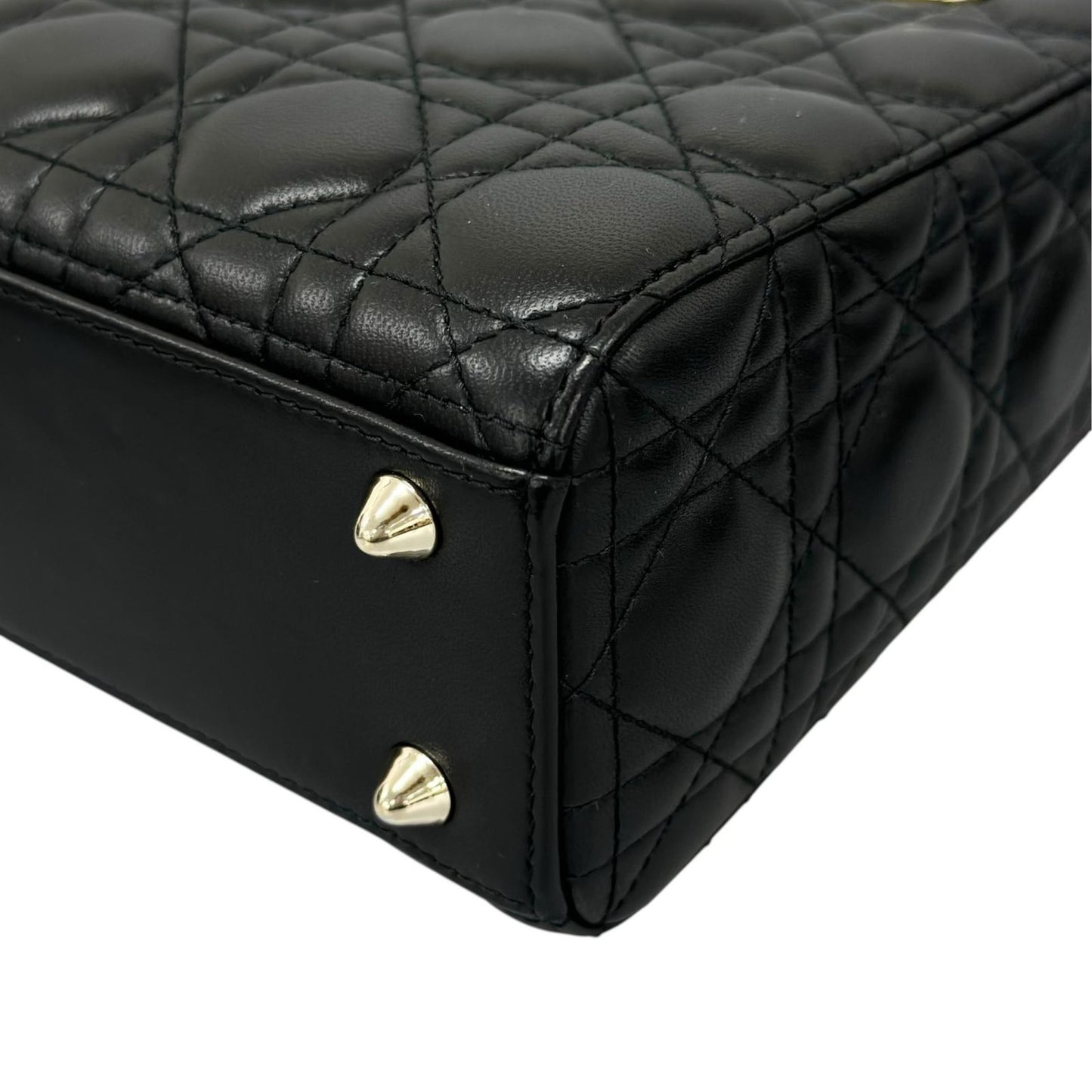 Dior Handbag Lady Black 2-Way — view 9