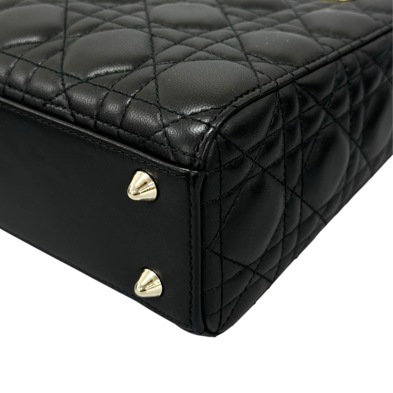 Dior Handbag Lady Black 2-Way — view 9