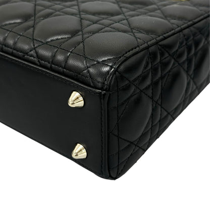 Dior Handbag Lady Black 2-Way — view 9