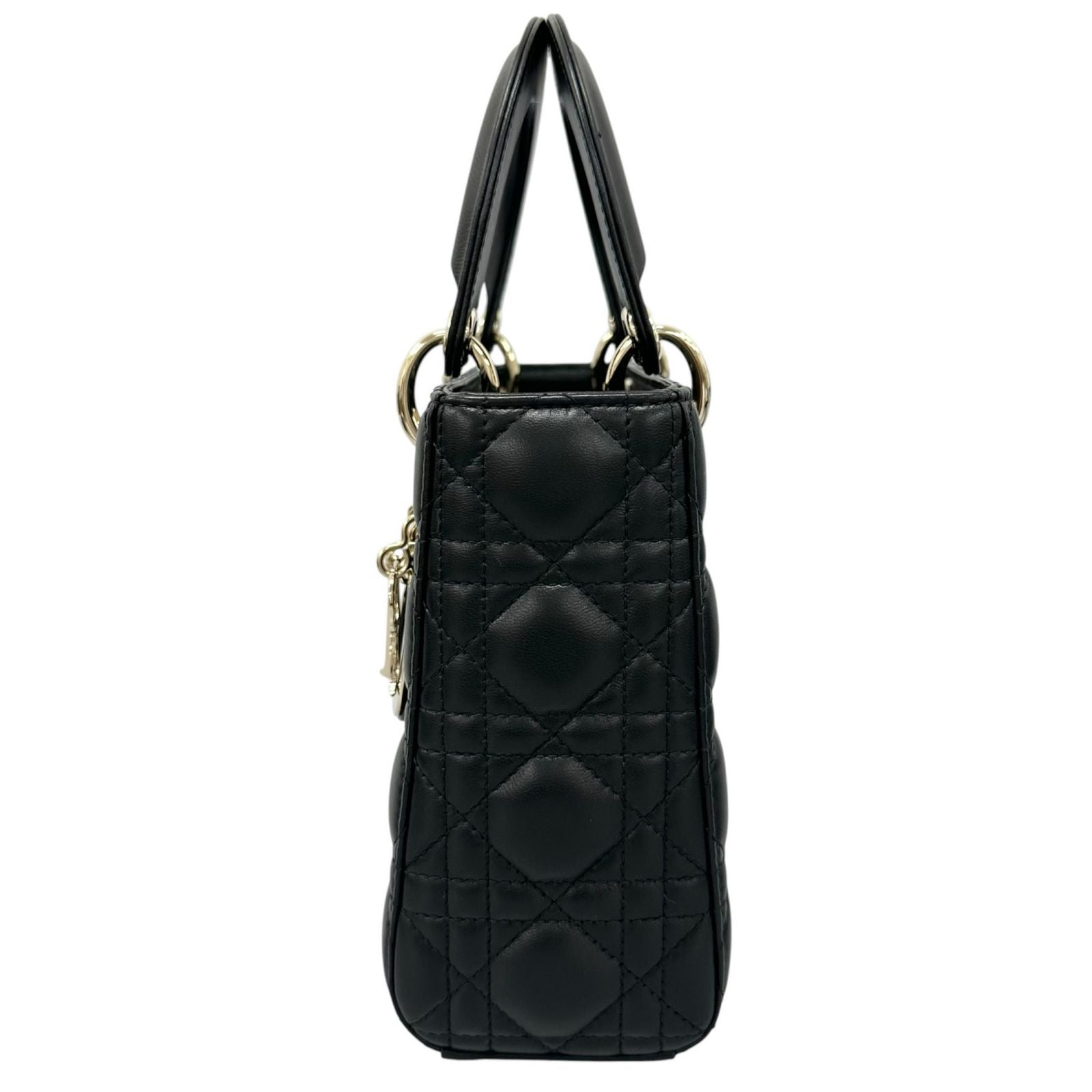 Dior Handbag Lady Black 2-Way — view 4
