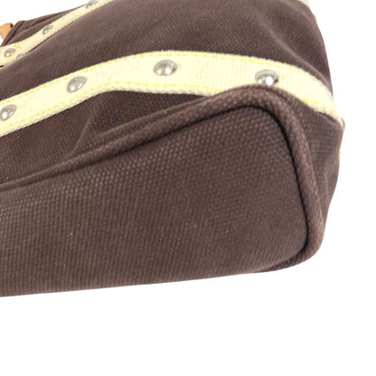 Louis Vuitton Shoulder Bag Cabas MM Canvas Brown — view 4