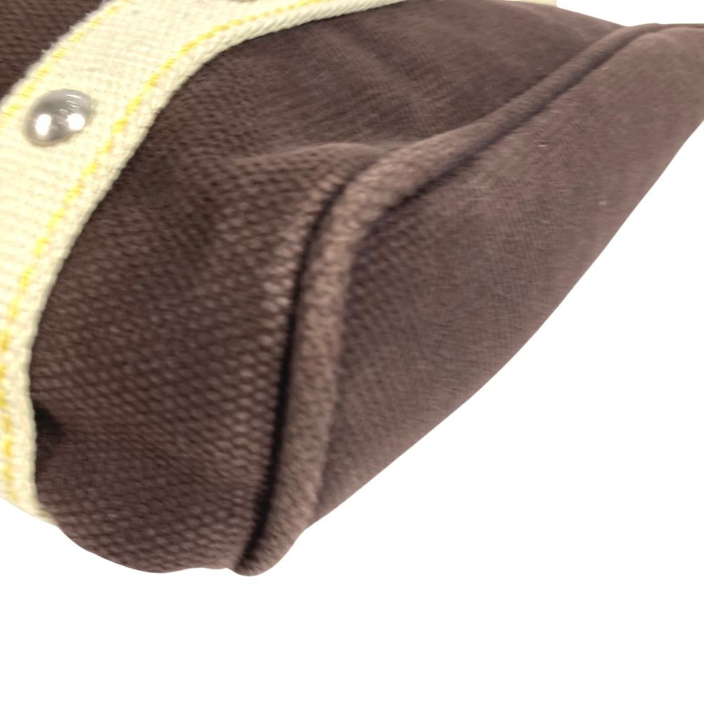 Louis Vuitton Shoulder Bag Cabas MM Canvas Brown — view 6