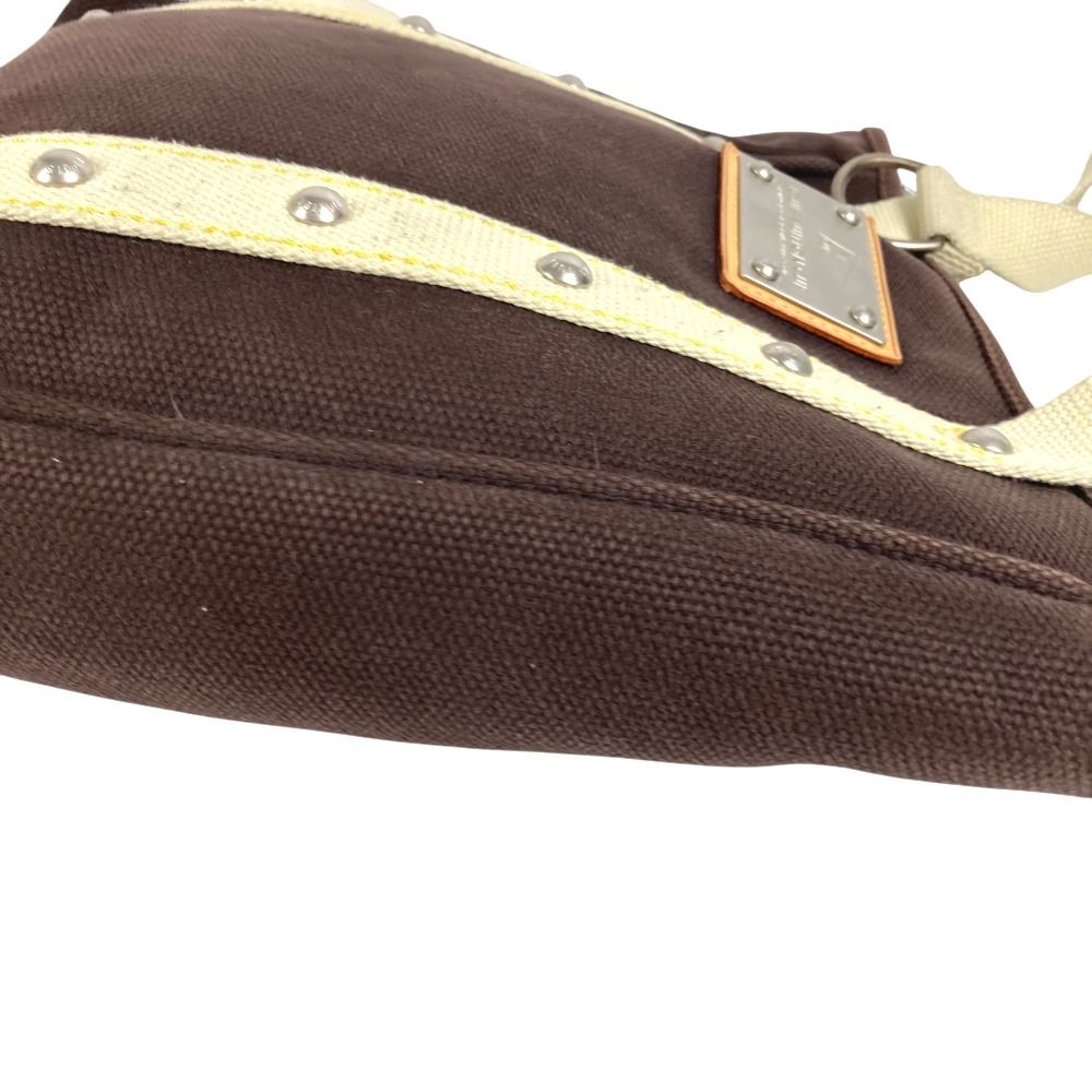 Louis Vuitton Shoulder Bag Cabas MM Canvas Brown — view 7