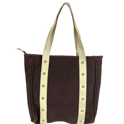Louis Vuitton Shoulder Bag Cabas MM Canvas Brown — view 2