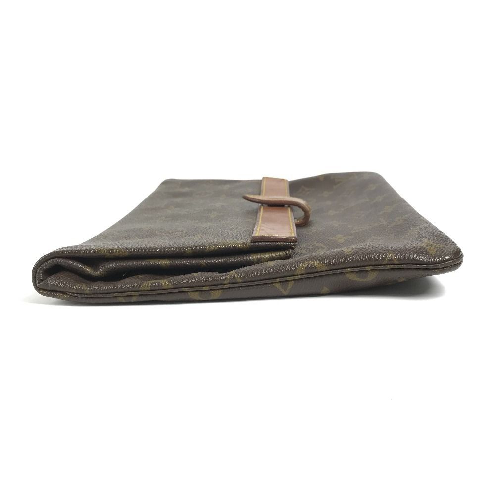 Louis Vuitton Clutch Pochette Prianto Monogram Canvas Brown — view 3