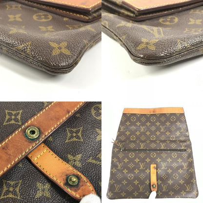 Louis Vuitton Clutch Pochette Prianto Monogram Canvas Brown — view 7