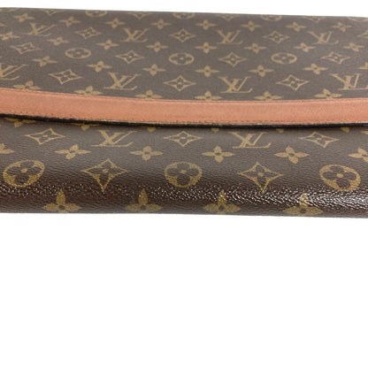 Louis Vuitton Clutch Porto Envelope Monogram Canvas Brown — view 5