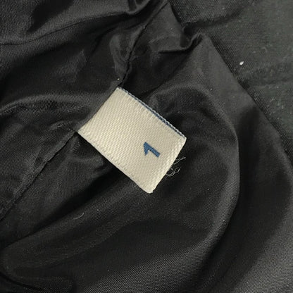 Moncler Down Jacket Coat Saissac Giubbotto Polyester Black — view 4