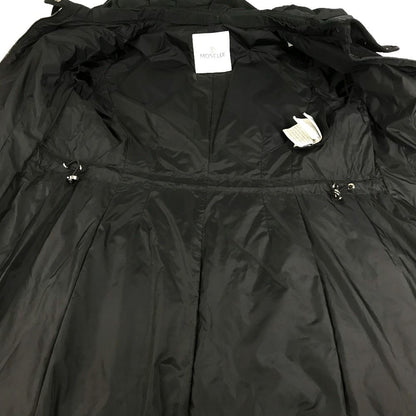 Moncler Down Jacket Coat Saissac Giubbotto Polyester Black — view 6