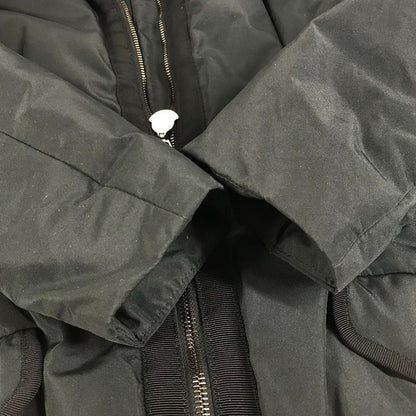 Moncler Down Jacket Coat Saissac Giubbotto Polyester Black — view 5