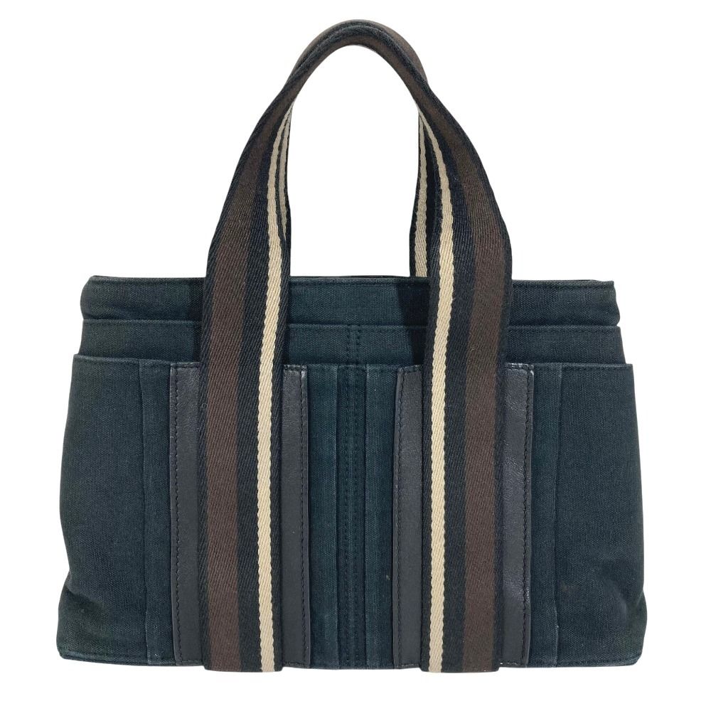 Hermes Tote Troca Horizontal PM Canvas Black