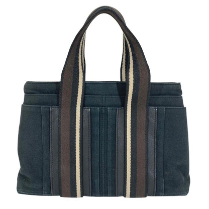 Hermes Tote Troca Horizontal PM Canvas Black