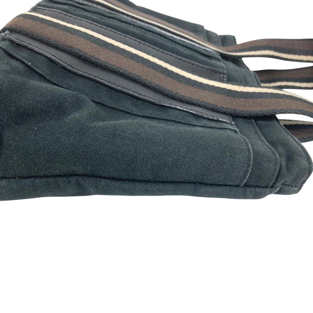 Hermes Tote Troca Horizontal PM Canvas Black — view 7