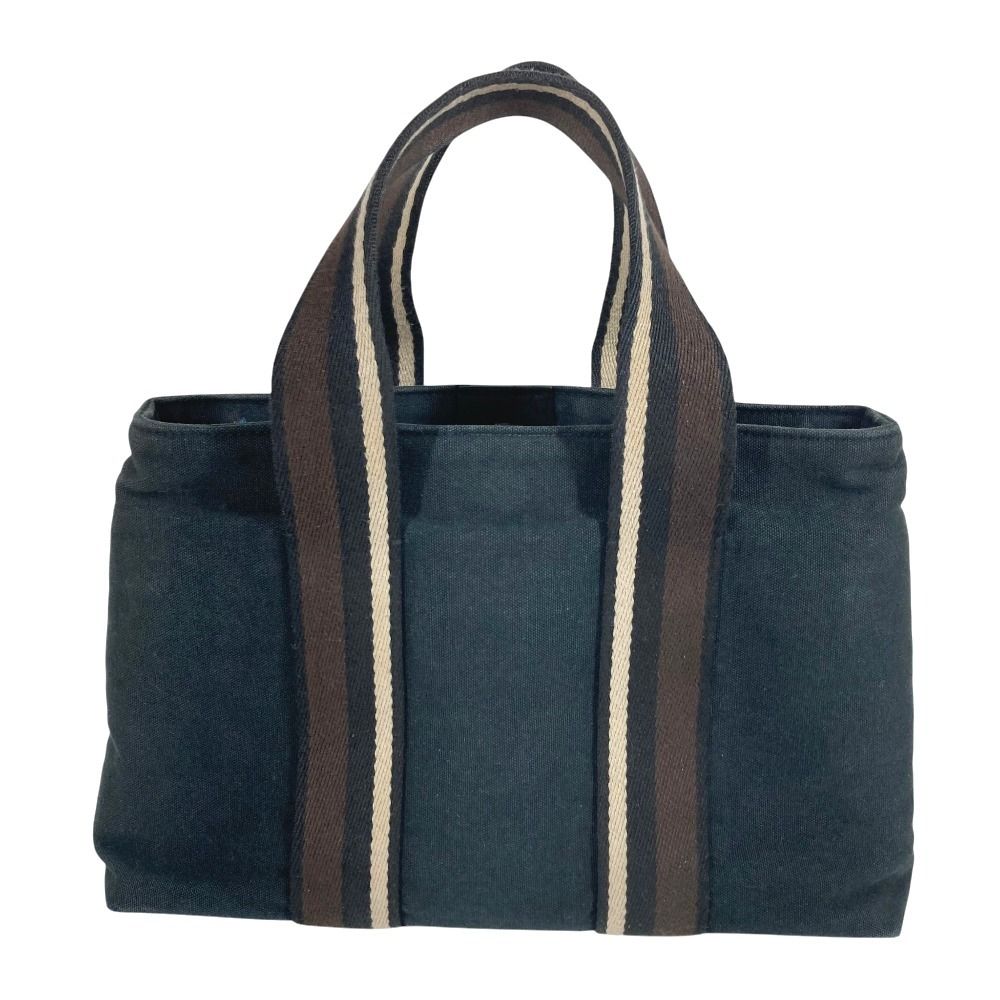Hermes Tote Troca Horizontal PM Canvas Black — view 2