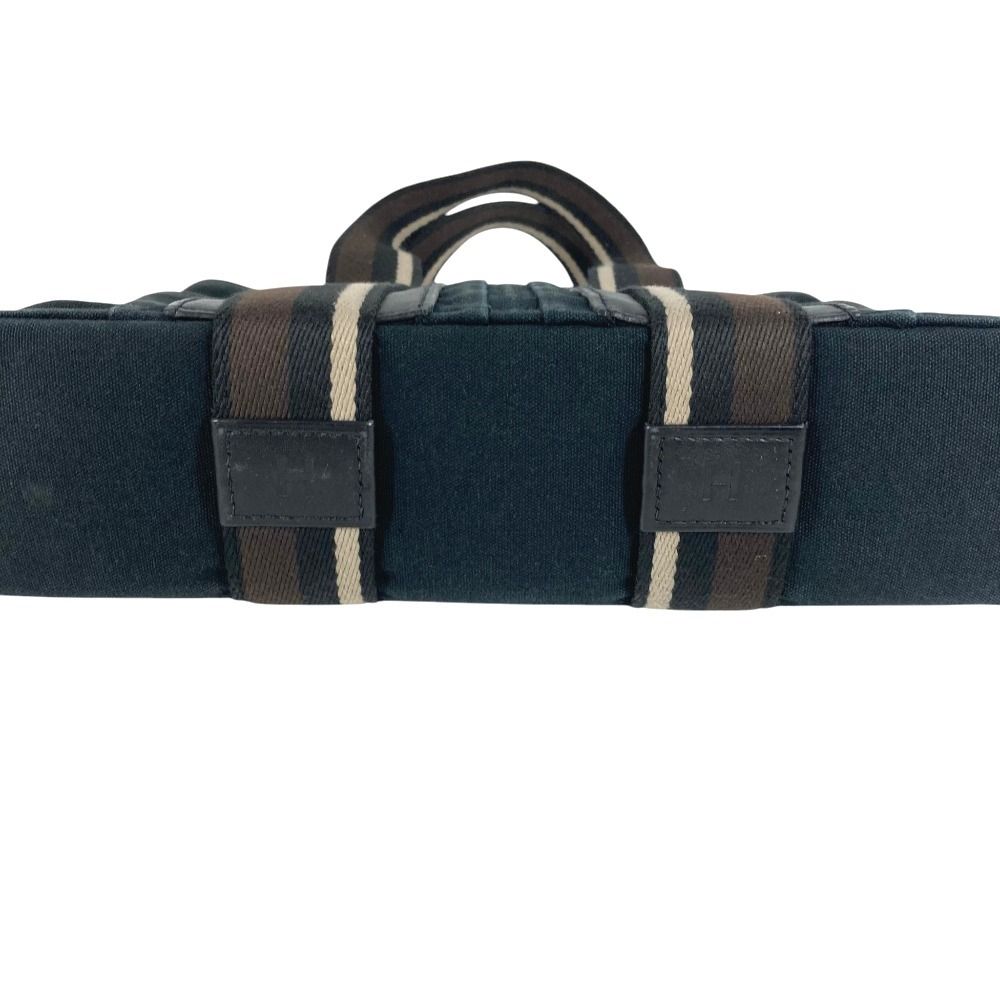 Hermes Tote Troca Horizontal PM Canvas Black — view 3