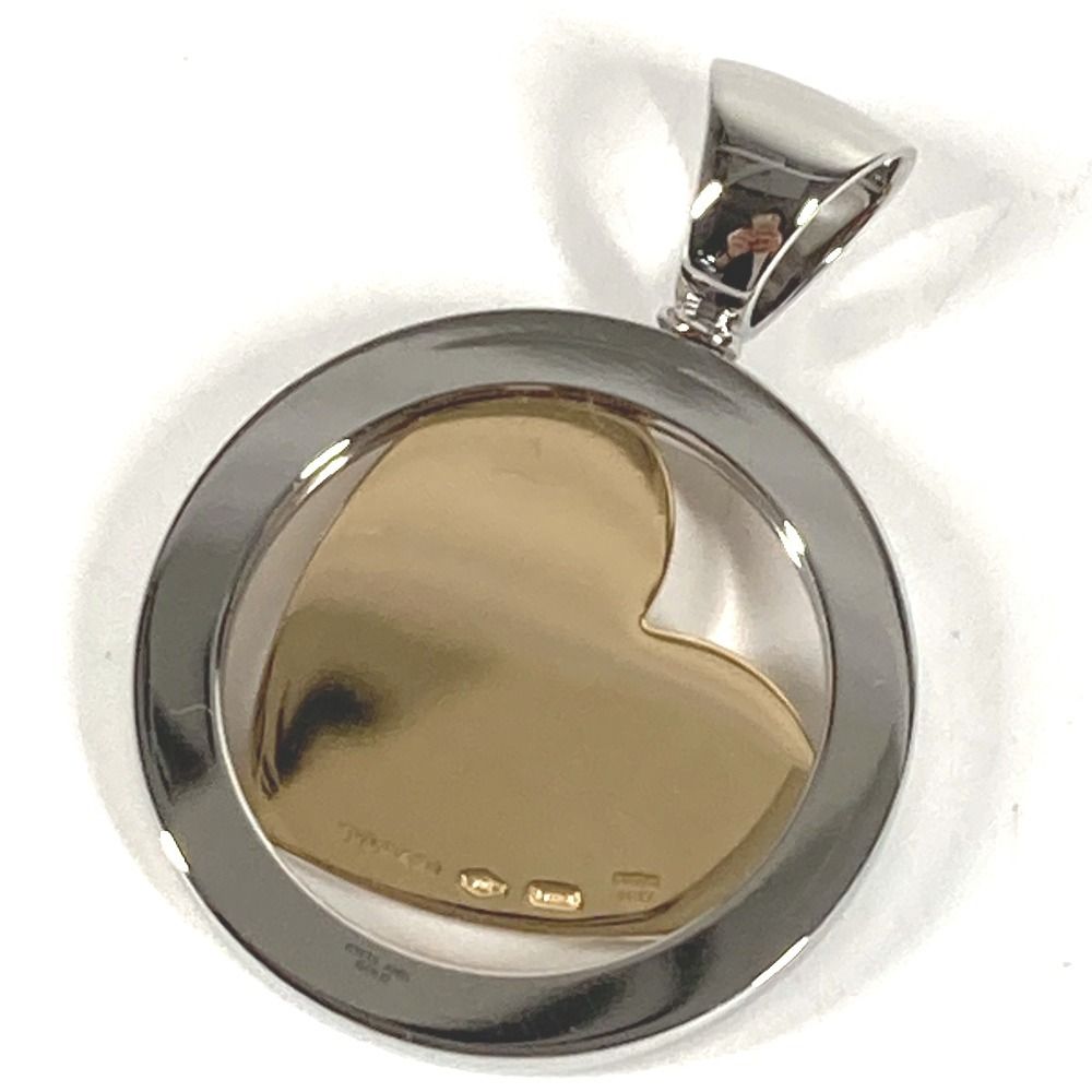 Bvlgari Pendant Top Tondo Heart Diamond Top 18k White Gold — view 6