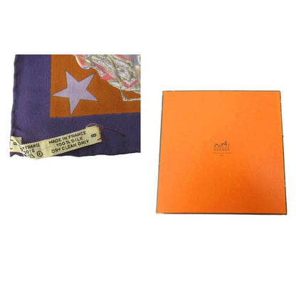 Hermes Carre 90 Faune Et Flore du Texas Illustrated Encyclopedia of Fauna and — view 9
