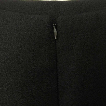 Celine Phoebe Philo Era Skirt Knee Length Wool Silk 40 Black — view 6
