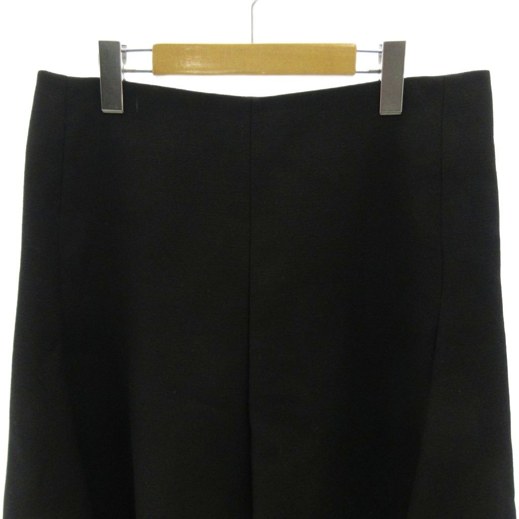 Celine Phoebe Philo Era Skirt Knee Length Wool Silk 40 Black — view 3