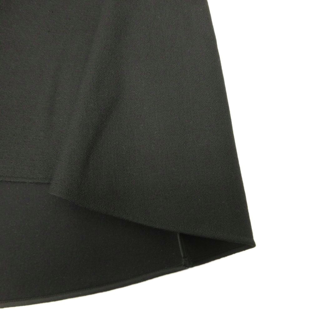 Celine Phoebe Philo Era Skirt Knee Length Wool Silk 40 Black — view 5