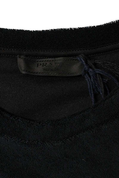 Prada Triangle Plate Terry T-Shirt XL — view 3