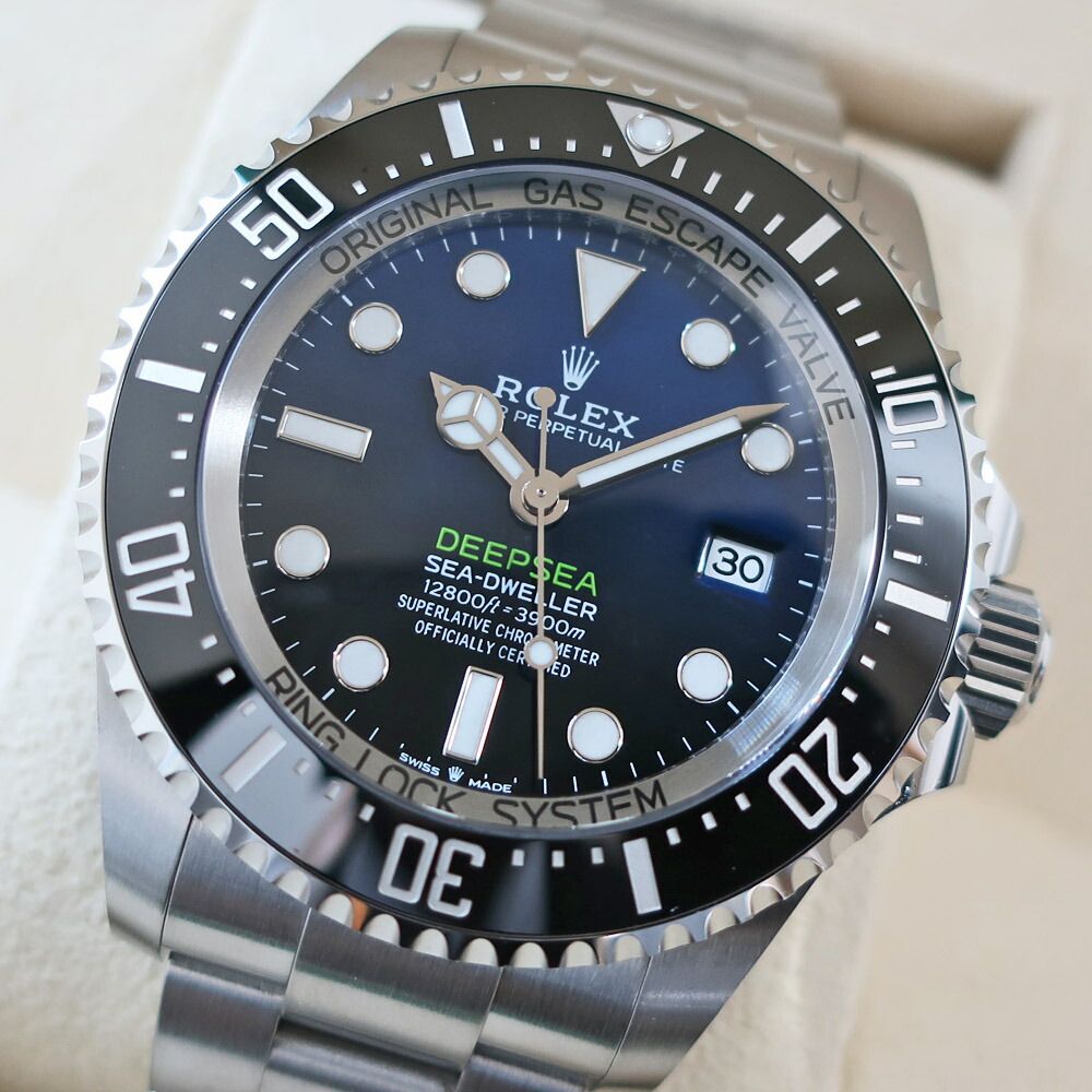 Rolex Ten Polished Deep Sea D Blue Random SS Watch Automatic Winding — view 2