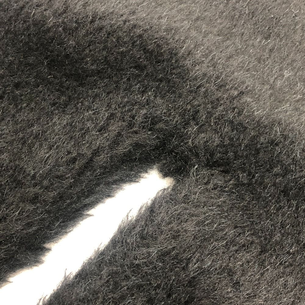 Max Mara Scarf Teddy Bear Fur Alpaca Black — view 9
