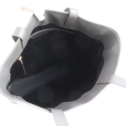 Saint Laurent Yves Leather Tote Shoulder Hand Gray — view 7