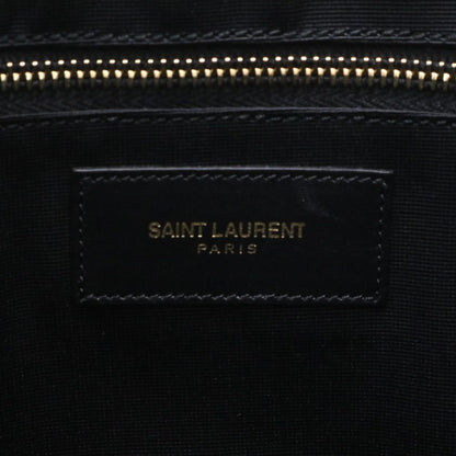 Saint Laurent Yves Leather Tote Shoulder Hand Gray — view 8