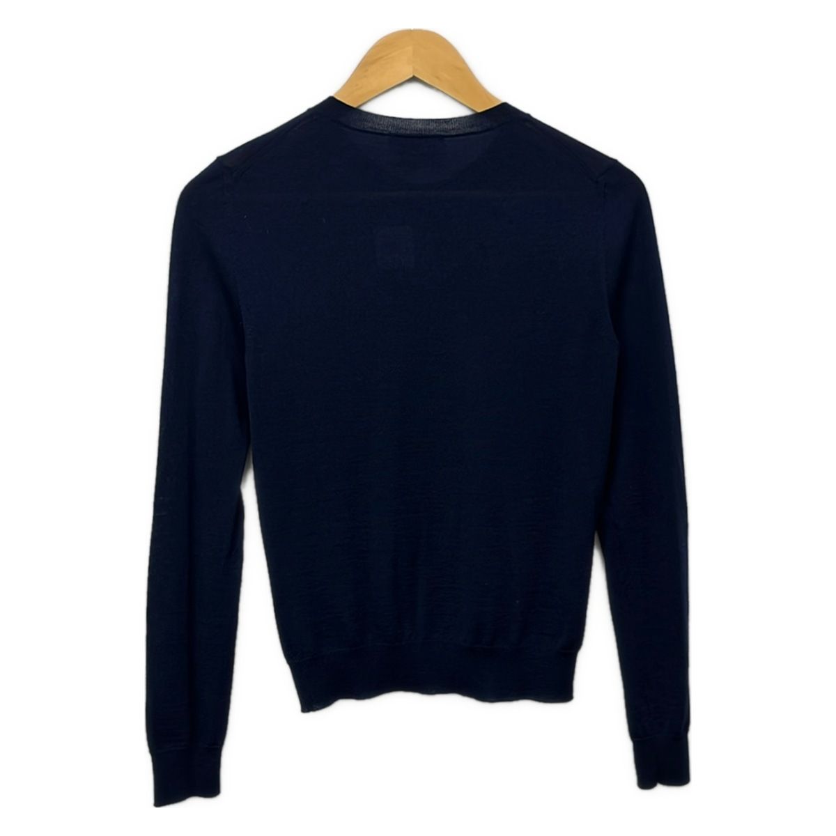Prada Cardigan 38 S Navy Long Sleeve — view 2