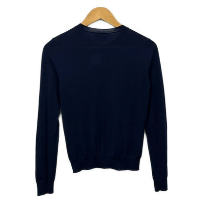 Prada Cardigan 38 S Navy Long Sleeve — view 2